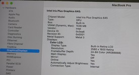 Good
													MacBook Pro 2019 - 13" - I5, Gray, 256 GB, 8 GB, photo 5 of 9