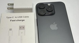 Good
													Apple iPhone 15 Pro - Unlocked, Black, 128 GB, A2848, photo 2 of 7