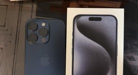 Fair
													Apple iPhone 15 Pro - Unlocked, Blue, 128 GB, A2848, photo 3 of 8
