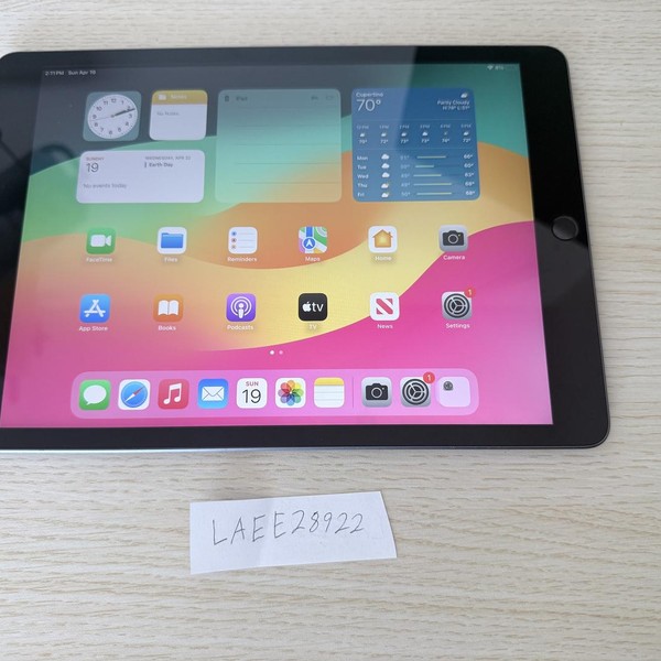 Apple iPad (7th Gen) - Wi-Fi, 32 GB, Gray, A2197