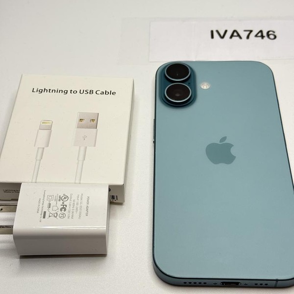Apple iPhone 16 - Unlocked, 128 GB, Teal, A3081
