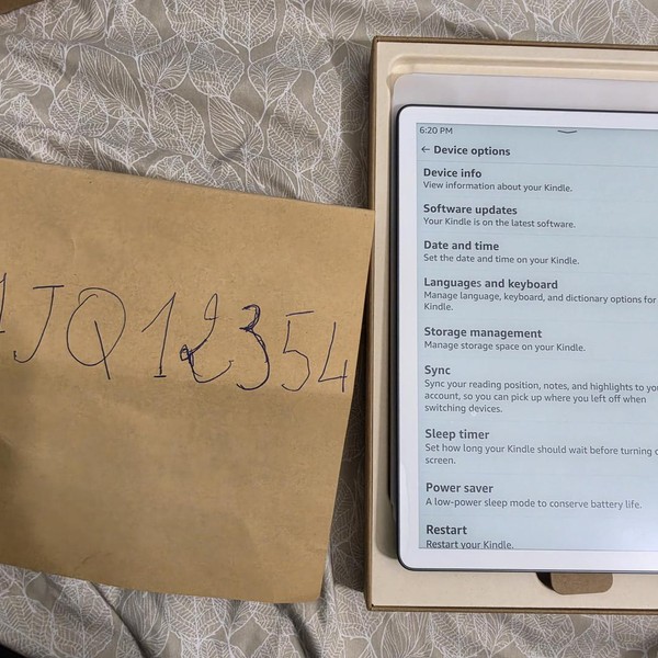 Amazon Kindle Scribe 11 inch (3rd Gen) - 64 GB, Graphite