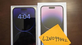 Good
													Apple iPhone 14 Pro Max - T-Mobile, Purple, 256 GB, A2651, photo 1 of 10