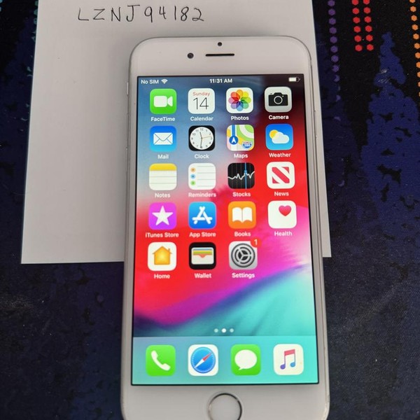 Apple iPhone 6 - Unlocked, Silver, 64 GB, A1549
