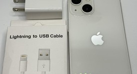 Good
													Apple iPhone 13 Mini - Unlocked Non-US, Starlight, 256 GB, A2626, photo 2 of 6