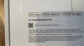 New
													MacBook Pro 2024 - 14" - Apple M4, Space Black, 512 GB, 16 GB, photo 3 of 3