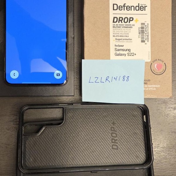 Samsung Galaxy S22 Plus - AT&T, 128 GB, Black, 8 GB, SM-S906U