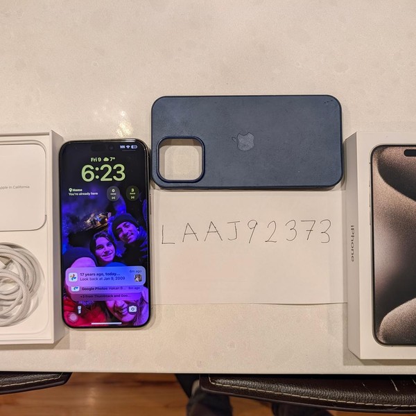 Apple iPhone 15 Pro Max - Unlocked, Natural, 256 GB, A2849