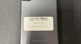 Fair
													Samsung Galaxy S21 5G - Unlocked, Gray, 128 GB, 8 GB, SM-G991U1, photo 1 of 7
