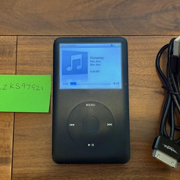Apple iPod Classic 6th Gen 2008 - 80 GB, Black