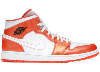Jordan 1 Mid Metallic Orange for sale