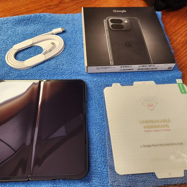 Google Pixel 9 Pro Fold - Unlocked, Obsidian, 256 GB, GGH2X