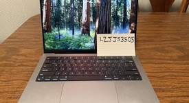 Mint
													MacBook Pro 2021 - 14" - Apple M1 Pro 10-core, Gray, 1 TB, 16 GB, photo 1 of 7