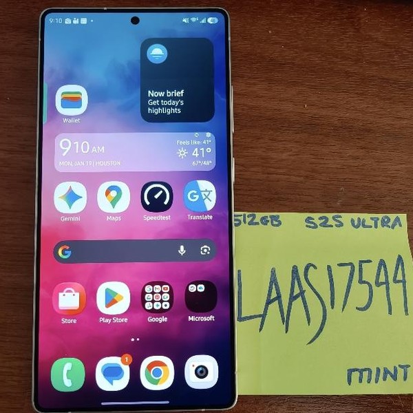 Samsung Galaxy S25 Ultra - Unlocked, Silverblue, 512 GB, 12 GB, SM-S938U1