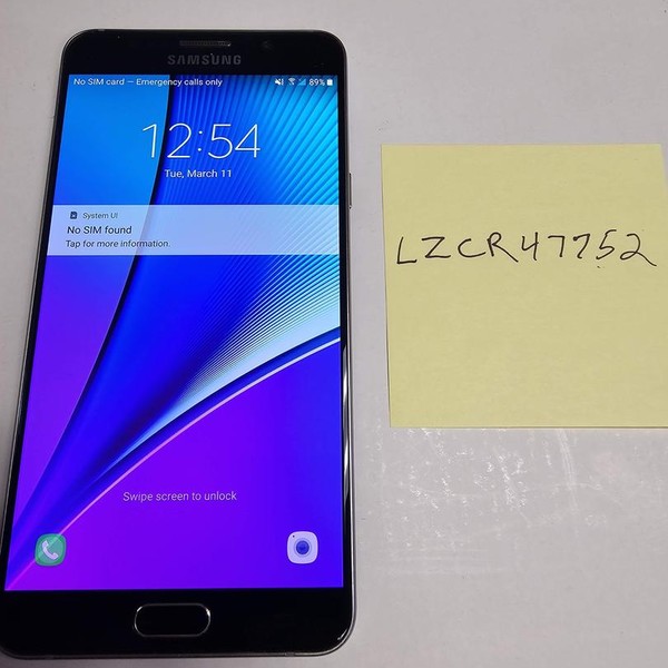 Samsung Galaxy Note 5 - Verizon, 32 GB, Blue, SM-N920V