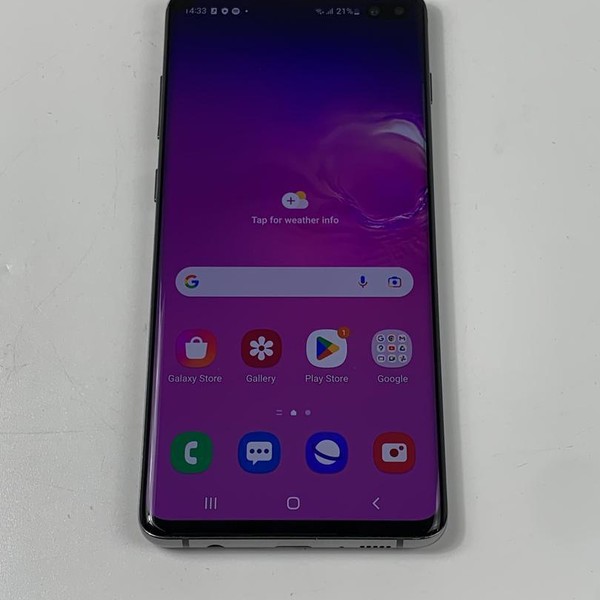 Samsung Galaxy S10 Plus - Unlocked, 128 GB, Black, 8 GB, SM-G975U1