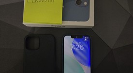 Mint
													Apple iPhone 13 Mini - Unlocked, Blue, 128 GB, A2481, photo 1 of 8