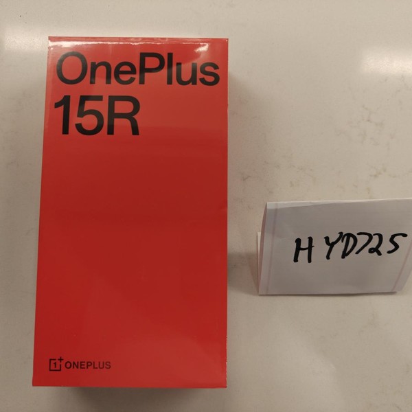 OnePlus 15R - Unlocked, 512 GB, Charcoal Black, 12 GB