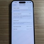 Mint Apple iPhone 15 - Unlocked, Black, 128 GB, A2846