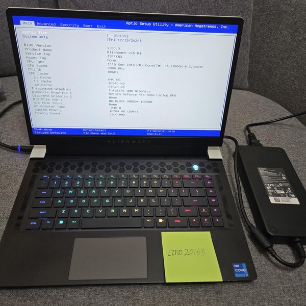 Dell Alienware Laptop