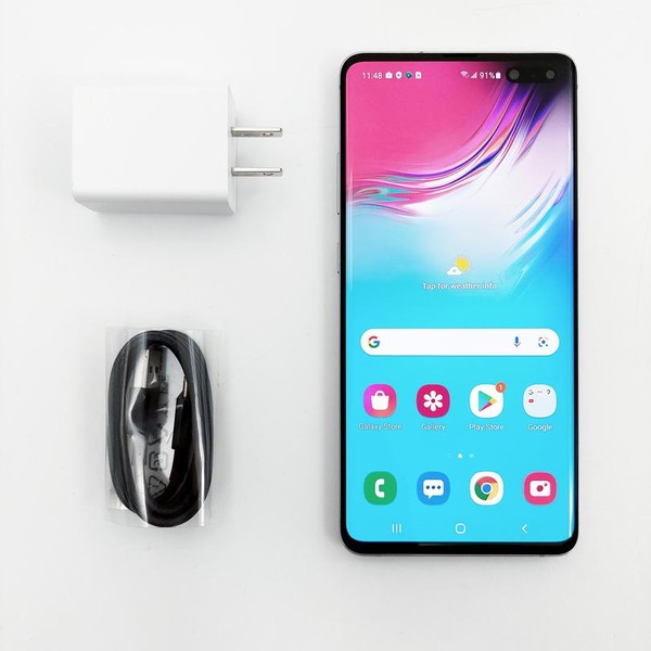 Samsung Galaxy S10 5G - Unlocked Non-US, 256 GB, Silver, 8 GB, SM-G977N