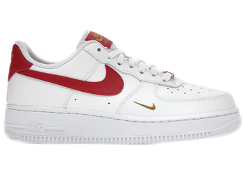 Nike Air Force 1 Low Essential Gym Red Mini Swoosh (Women's) for sale