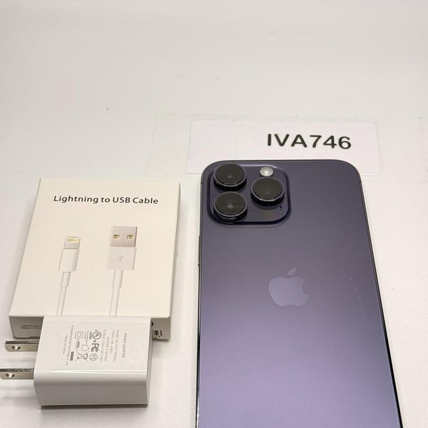 Apple iPhone 14 Pro Max - Unlocked, 256 GB, Purple, A2651