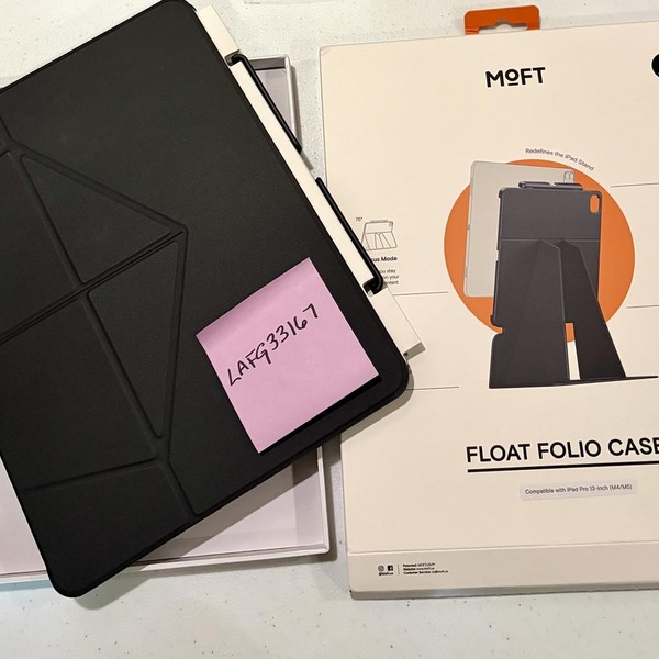 Moft Snap Float Folio & Case - Black