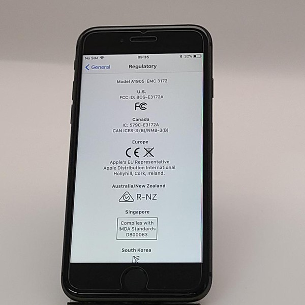 Apple iPhone 8 - AT&T, 64 GB, Gray, A1905, GSM