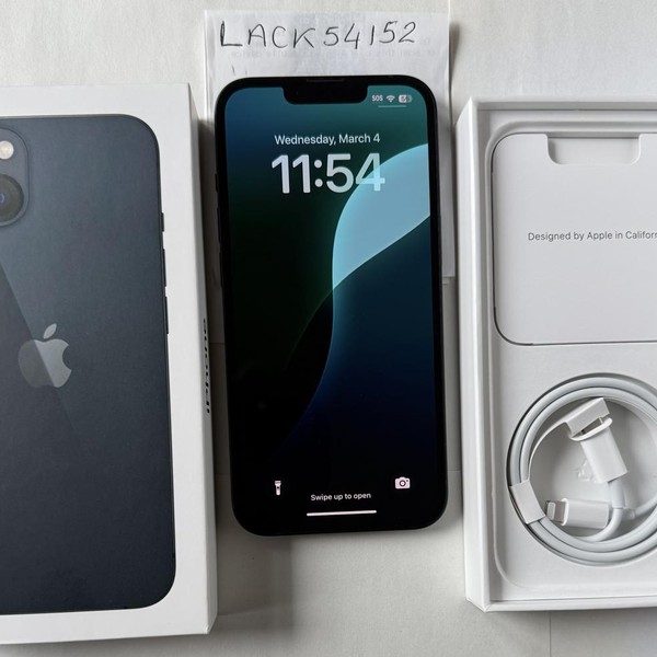 Apple iPhone 13 - Unlocked, 128 GB, Midnight, A2482