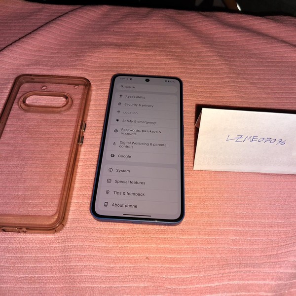 Nothing Phone 3a - Unlocked, Blue, 256 GB, 12 GB