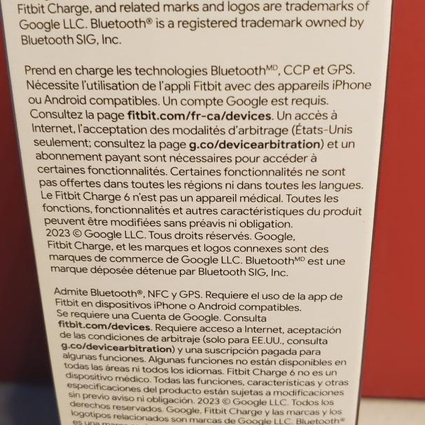 Fitbit Charge 6 - Black