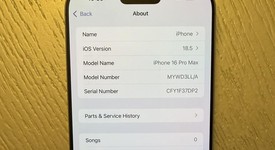 Good
													Apple iPhone 16 Pro Max - AT&T, White, 1 TB, A3084, photo 2 of 9