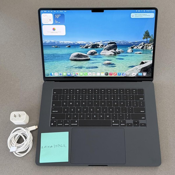 MacBook Air 2023 (M2) - 15 inch - 512 GB, Midnight, 8 GB, Apple M2