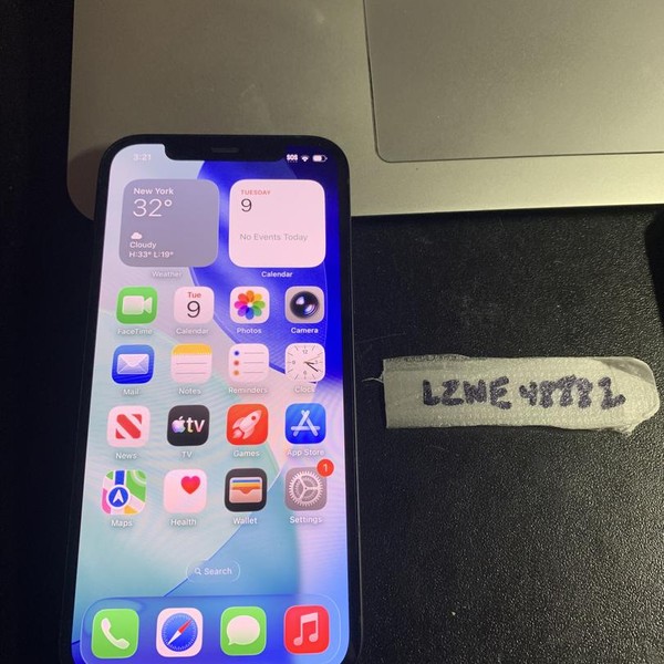 Apple iPhone 12 - Unlocked, 256 GB, Black, A2172