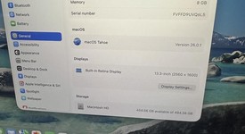 Good
													MacBook Air 2020 - 13" - Apple M1, Gray, 512 GB, 8 GB, photo 5 of 9