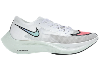 Nike ZoomX Vaporfly Next% White Hyper Jade Flash Crimson for sale