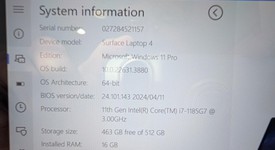 Mint
													Microsoft Surface Laptop 4 - I7, Platinum, 512 GB, 16 GB, 13.5", photo 3 of 16