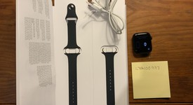 Good
													Apple Watch Series 7 45mm - Unlocked, Midnight, A2477 - Cellular, Aluminum, photo 1 of 3