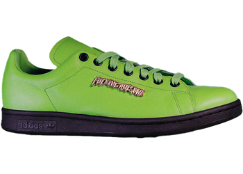 adidas Stan Smith Fucking Awesome Semi Solar Green for sale