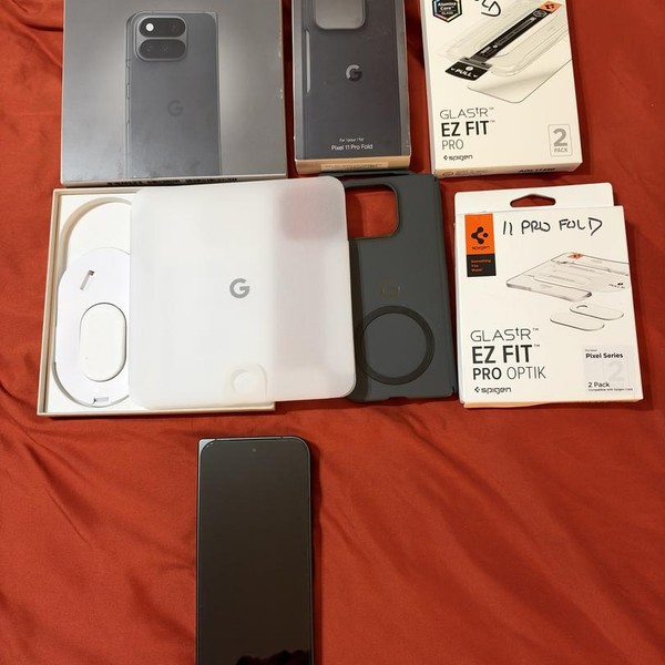 Google Pixel 11 Pro Fold - Unlocked, 256 GB, Obsidian, 16 GB, GZDQ6