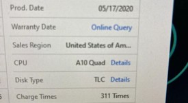 Good
													Apple iPad 7th Gen - Wi-Fi, Gray, 128 GB, A2197, photo 2 of 8