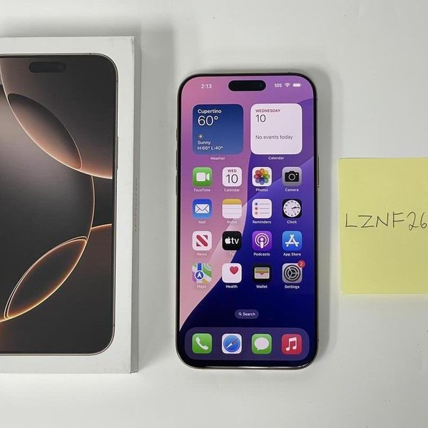 Apple iPhone 16 Pro Max - Verizon, 256 GB, Desert, A3084