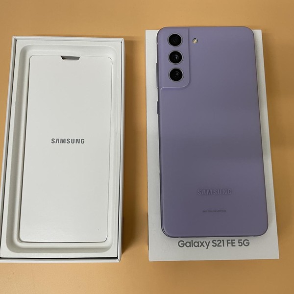 Samsung Galaxy S21 FE 5G - Unlocked, 128 GB, Lavender, 6 GB, SM-G990U1