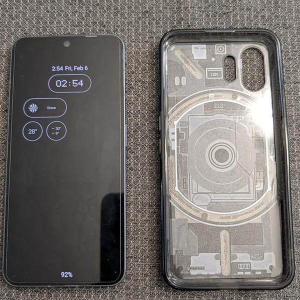 Nothing Phone (2) - Unlocked, 256 GB, Gray, 12 GB