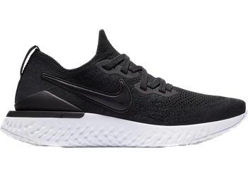 Nike Epic React Flyknit 2 Black White (Women's) for sale