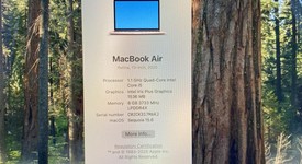 Good
													MacBook Air 2020 - 13" - I5, Gold, 512 GB, 8 GB, photo 2 of 12