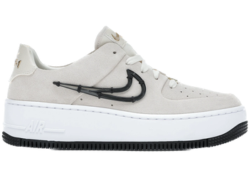 Nike Air Force 1 Sage Low LX Light Cream Black (Women's) for sale