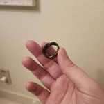 Mint Oura Ring Gen 3 - Black, Size 12, Heritage