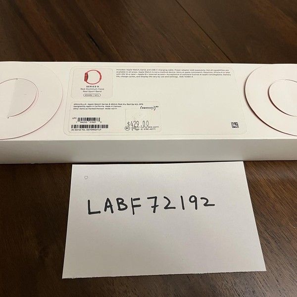 Apple Watch Series 8 45mm - Red, A2771 - GPS, Aluminum